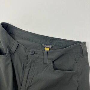 Eddie Bauer Travex Men's 32x34 (32x33) Gray Stretch Hiking Outdoor Cargo Pants